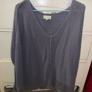 Lucky brand lilac sweater